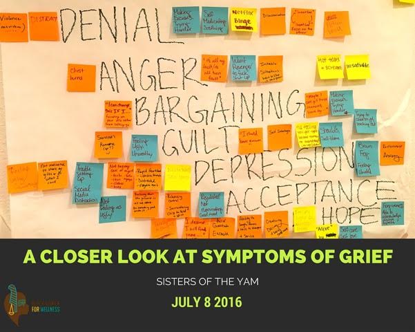 July 8th Sessions: A Closer Look at Symptoms of Grief
