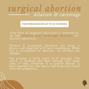 Surgical Abortion Resources